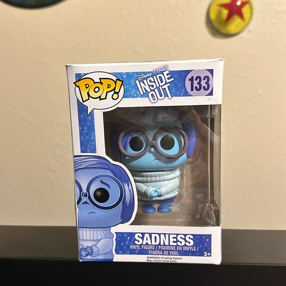 Sadness Funko Pop - Disney/Pixar’s Inside Out - Picture 1 of 3